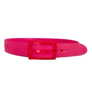 Fedaboa Pink Classic Rubber Belt